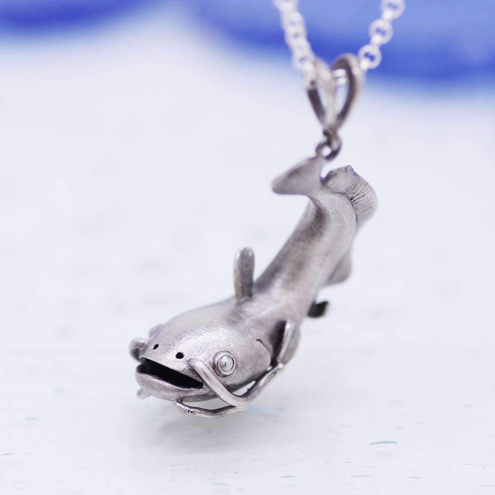 ナマズのシルバーペンダント | 2枚目