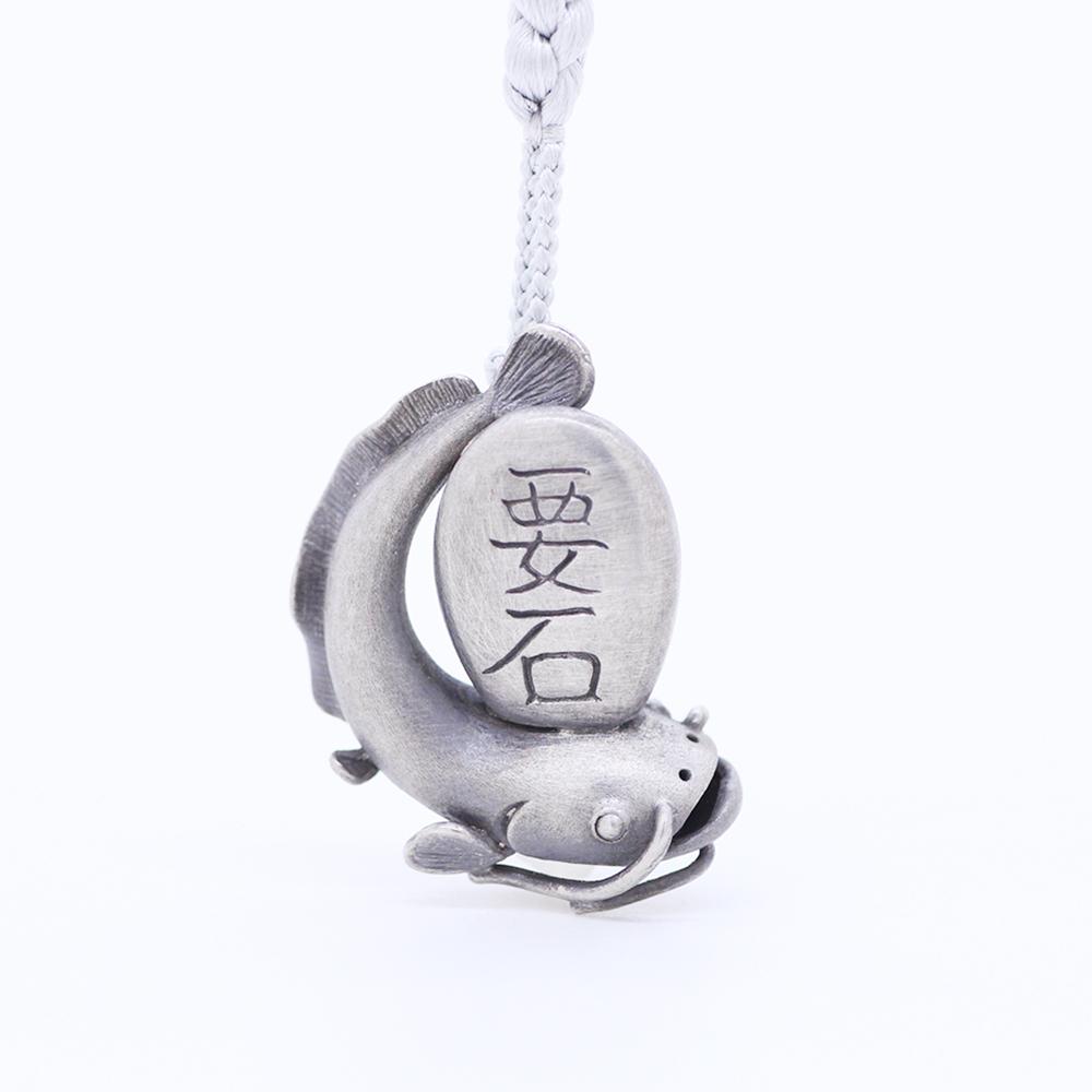 大ナマズと要石の根付