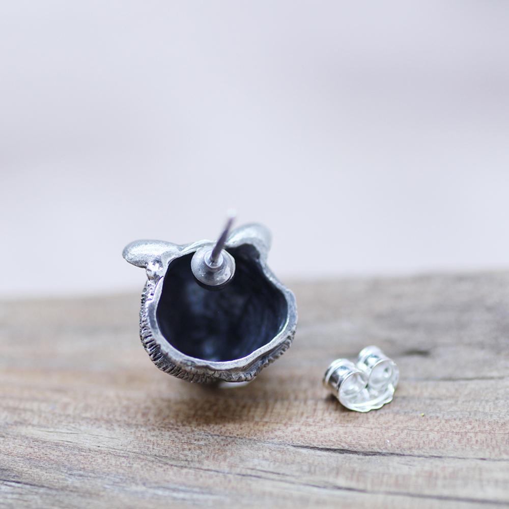 トラのシルバーピアス/阿吽のトラ（片耳） | 3枚目